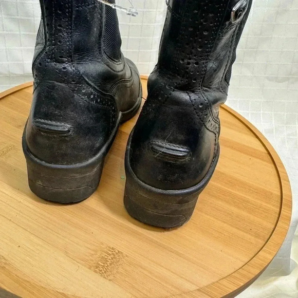 Womens Seychelles boots Embroidered Black Leather 6.5 - Picture 9 of 10